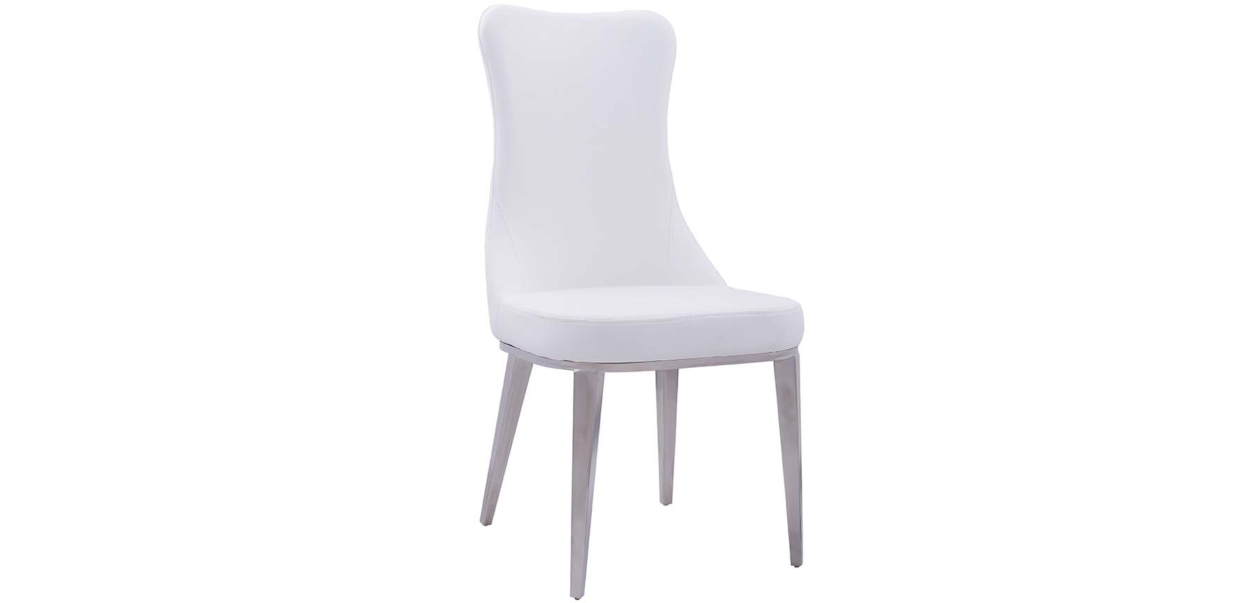 Bedroom Furniture Modern Bedrooms QS and KS 6138 Solid White (no pattern) Chair