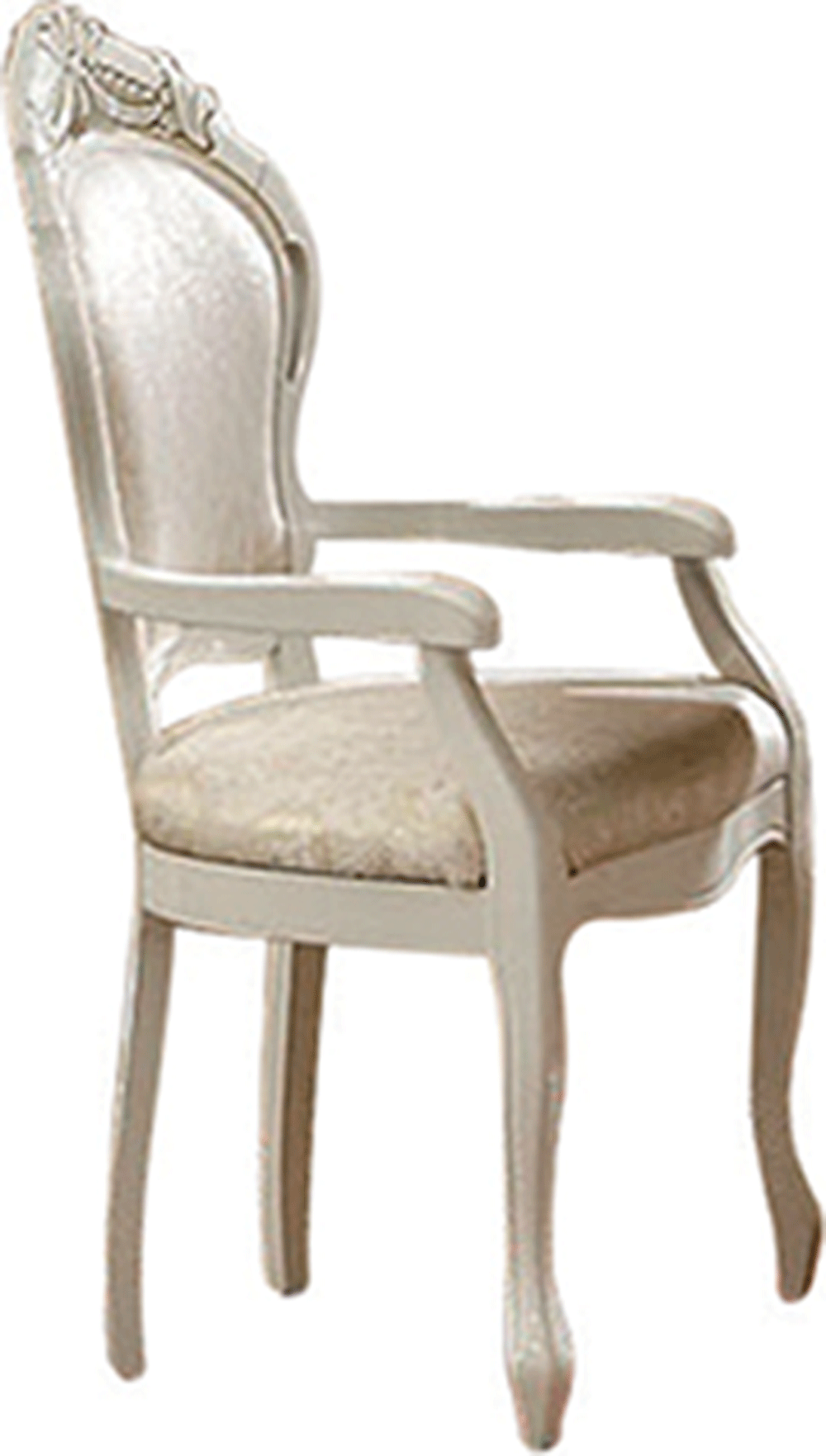 Dining Room Furniture Marble-Look Tables Leonardo Arm Chair