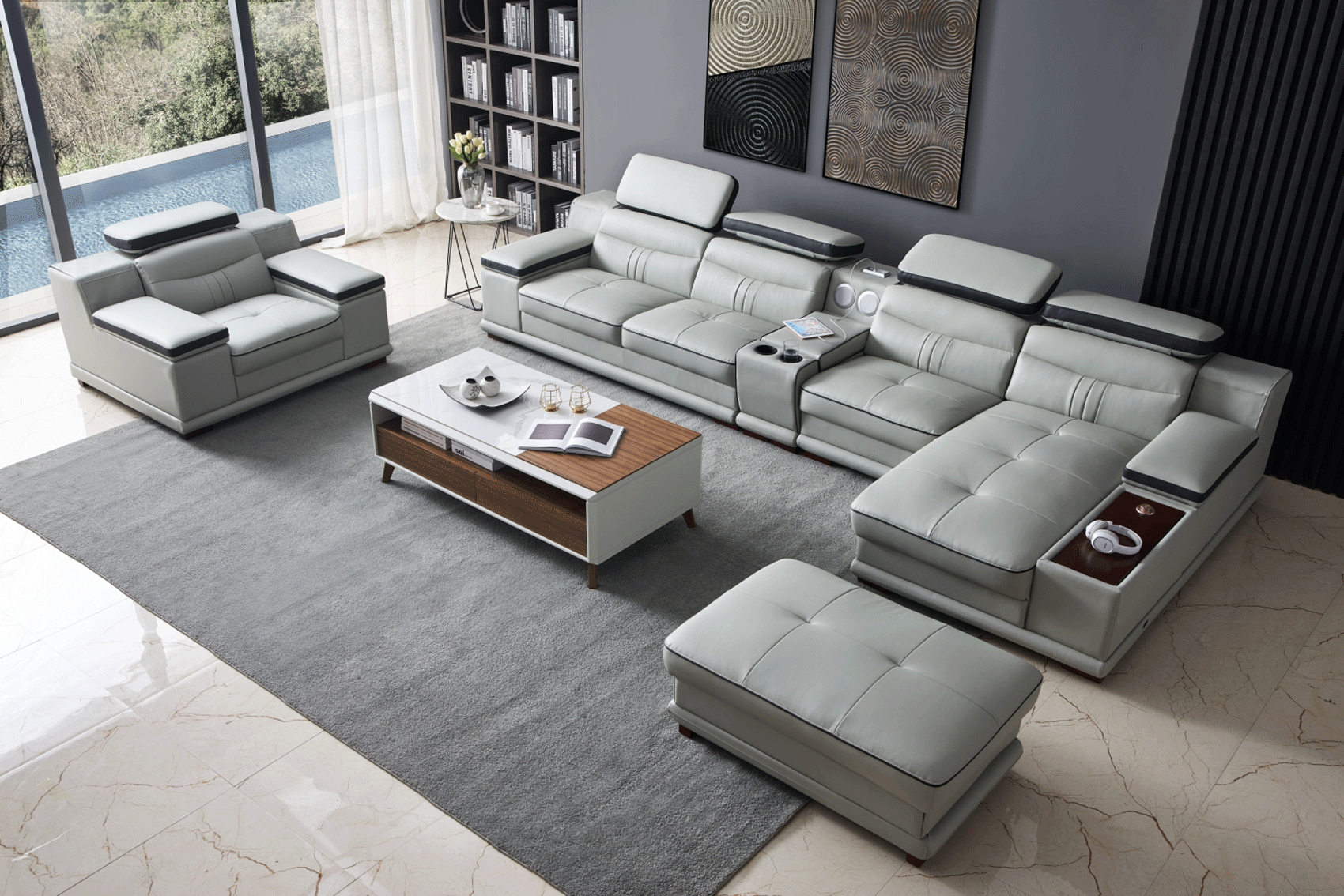 Clearance Living Room 908 Sectional