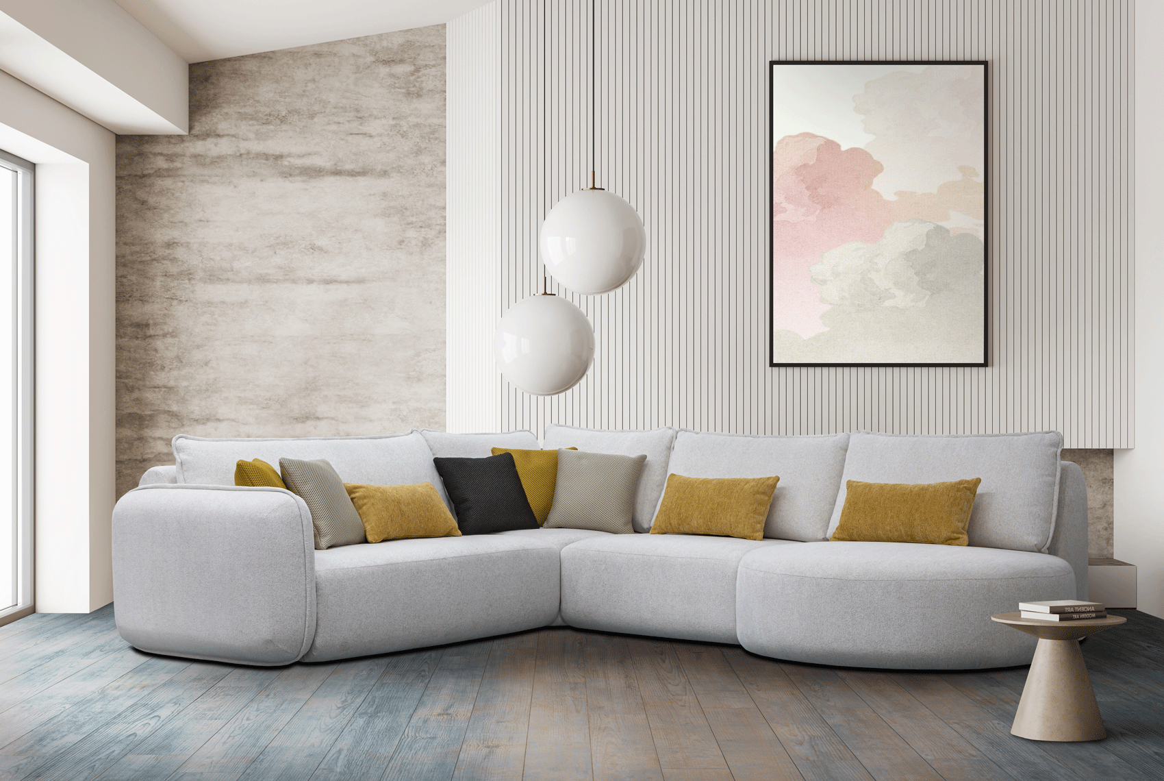 Brands Status Modern Collections, Italy Oslo Sectional